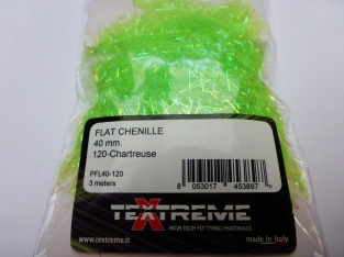 Palmer Flat Chenille 40 mm  - 120 Chartreuse